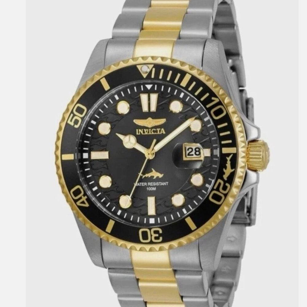 NEW Invicta 26973 Pro Diver Stainless Steel Men's Watch - Two Tone AUTHENTIC
